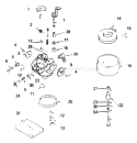 Page C Diagram and Parts List for 9116-1  Briggs and Stratton Generator
